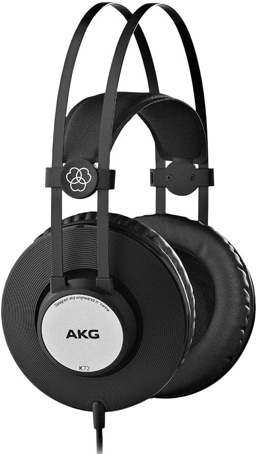 AKG K72 Closed-Back Studio Headphones with Holder