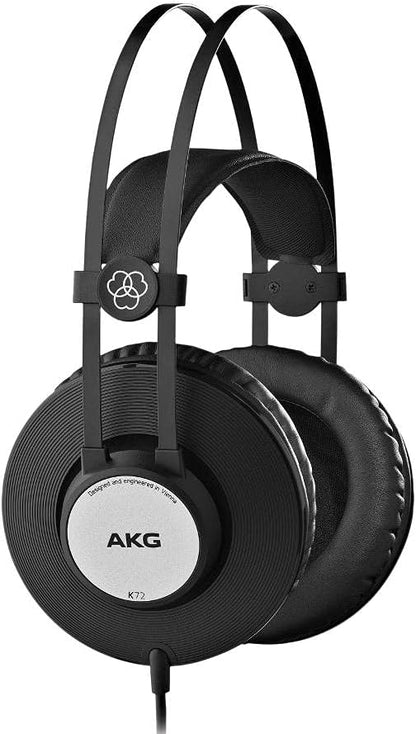 AKG K72 Closed-Back Studio Headphones with Holder