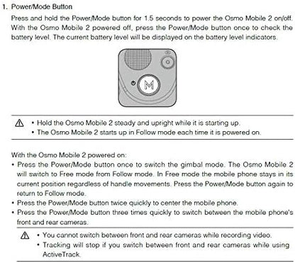 DJI CP.ZM.00000064.02-cr Osmo Mobile 2 Smartphone Gimbal