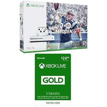 Microsoft Xbox One S 1TB Madden NFL 17 Bundle