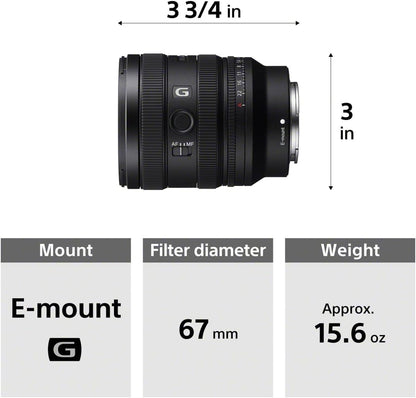 Sony FE 24-50mm F2.8 G Full-Frame Zoom Lens