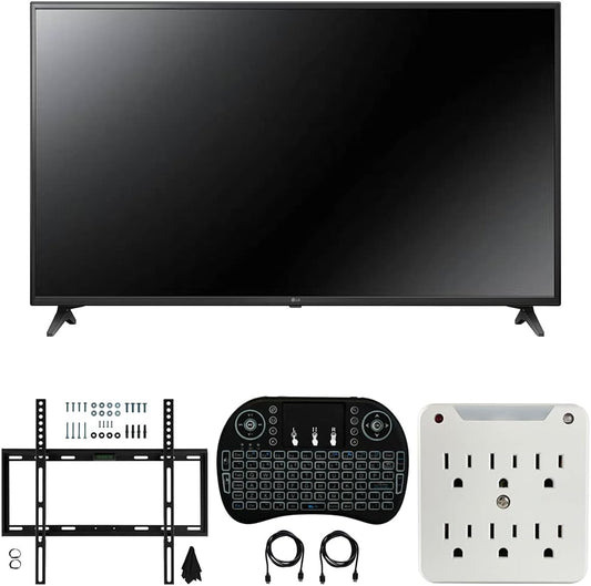LG E3LG43UM6910 43" 4K UHD Smart TV Bundle