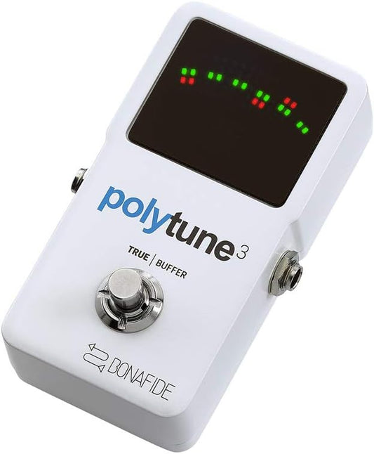 TC Electronic POLYTUNE3 Polyphonic Guitar Tuner Pedal