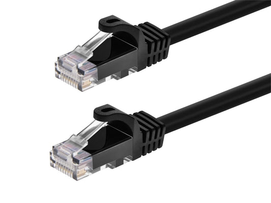 Monoprice 111235 Cat5e 10ft Black Ethernet Cable