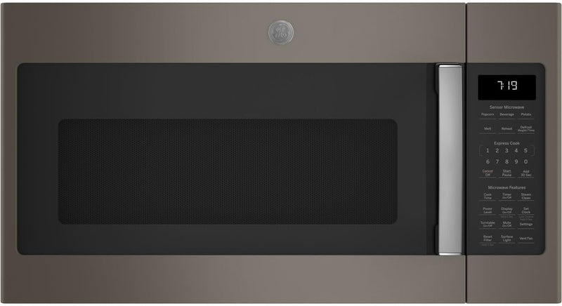GE JVM7195EKES 1.9 Cu. Ft. Over-The-Range Microwave Slate — main product image