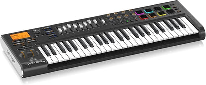 Behringer MOTÖR 49 MIDI Keyboard Controller Motorized Faders
