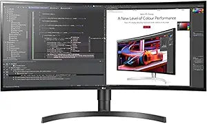 LG 34WL85C-B 34-Inch UltraWide Curved Monitor — main product image