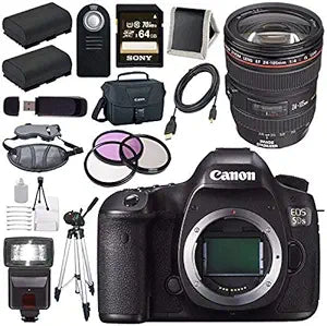Canon 0582C002-6 EOS 5DS DSLR Camera Bundle