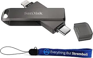 SanDisk 64GB_FD_iXpand Luxe iPhone Flash Drive USB-C — main product image
