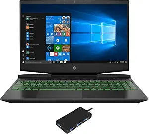 HP 8ZF33AV-697-26356 Pavilion 15t-dk100 GTX 1660 Ti Gaming Laptop + Hub