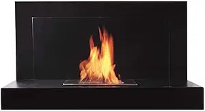 Misc Flame Ss Wall Mounted Ethanol Fireplace