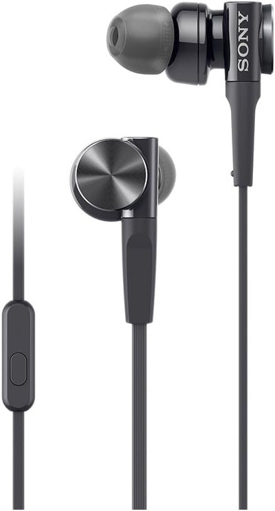 Sony MDR-XB75AP B Extra Bass In-Ear Headphones (Black)
