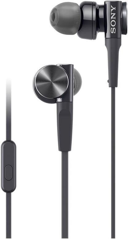 Sony MDR-XB75AP B Extra Bass In-Ear Headphones (Black)