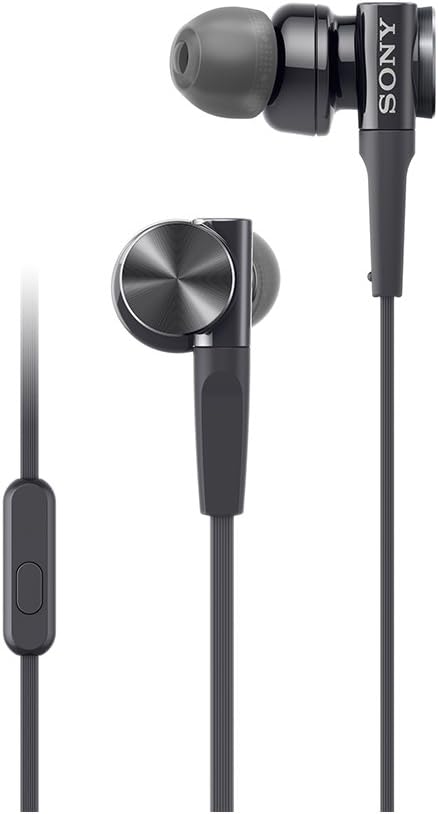 Sony MDR-XB75AP B Extra Bass In-Ear Headphones (Black)