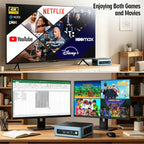 INYUDA Core i5-1235U Windows 11 Pro NUC Mini PC