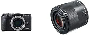 Canon eos m6 Mark II Mirrorless Camera EF-M 32mm Lens — main product image