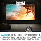 Optoma UHZ45 4K UHD Laser Projector - Gaming & Home Theater
