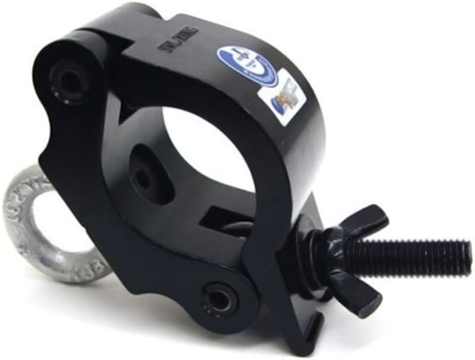 Global Truss Eye Clamp BLK - Heavy Duty Black — main product image