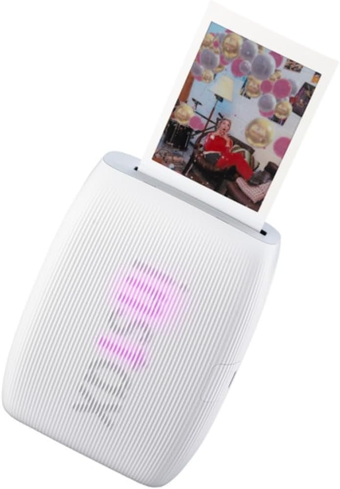 Fujifilm INSTAX Mini Link 3 Smartphone Printer Clay White Bundle