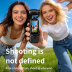 Glaeptio 4K Vlogging Camera with 180° Rotating Lens