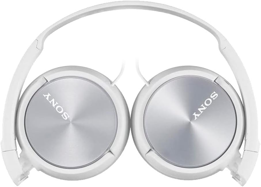 Sony MDRZX310AP White Over-Ear Headphones with Mic
