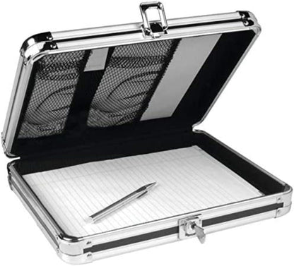 Vaultz VZ00151 Locking Storage Clipboard, Key Lock, Black