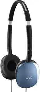 JVC HA-S160-A-E Flat Stereo Headphones Blue