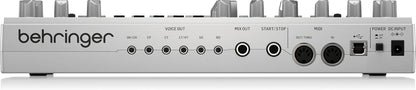 Behringer RD-6-SR Analog Drum Machine - Silver Rhythm Designer