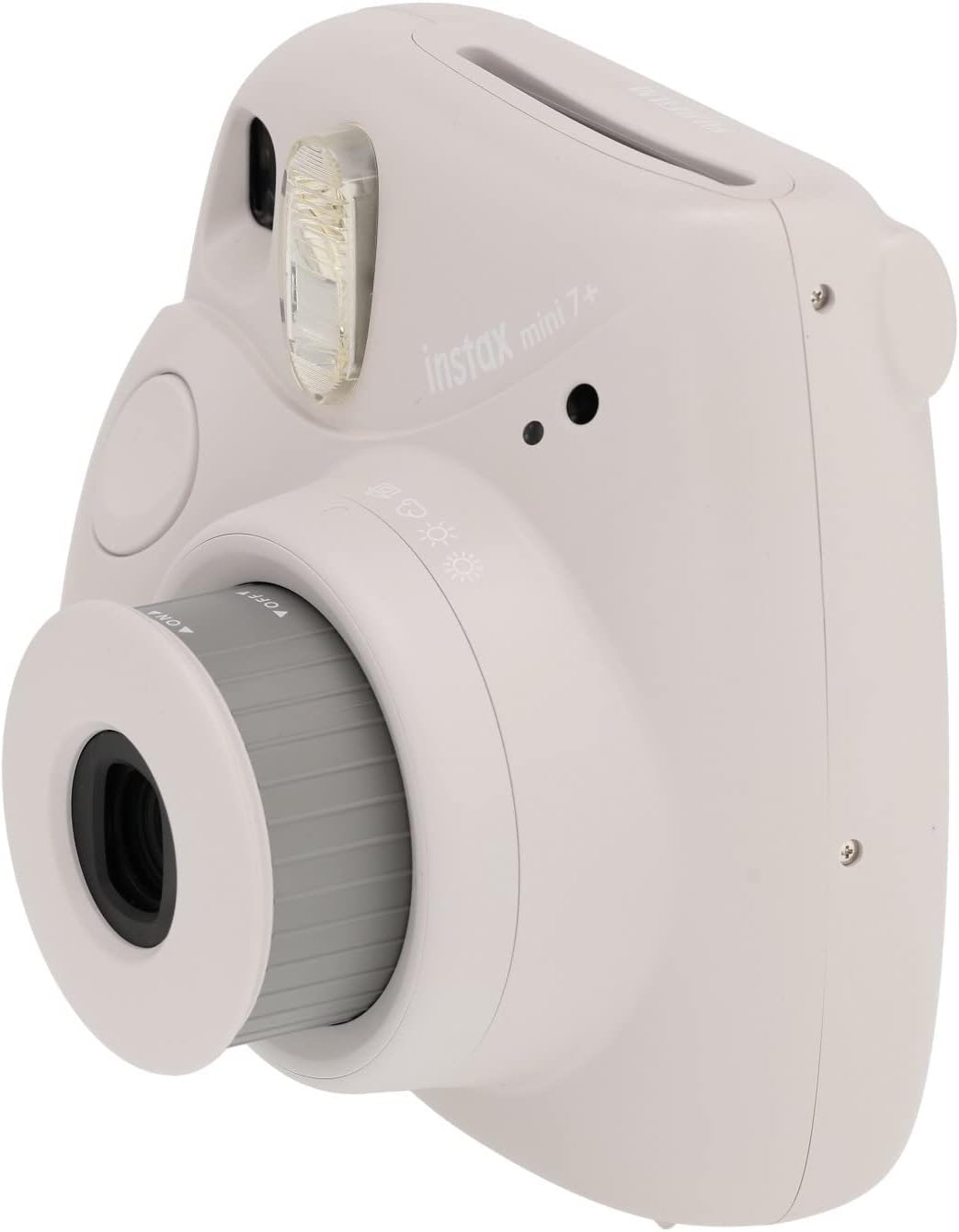 Fujifilm Instax Mini 7+ Instant Film Camera Gray (Renewed)
