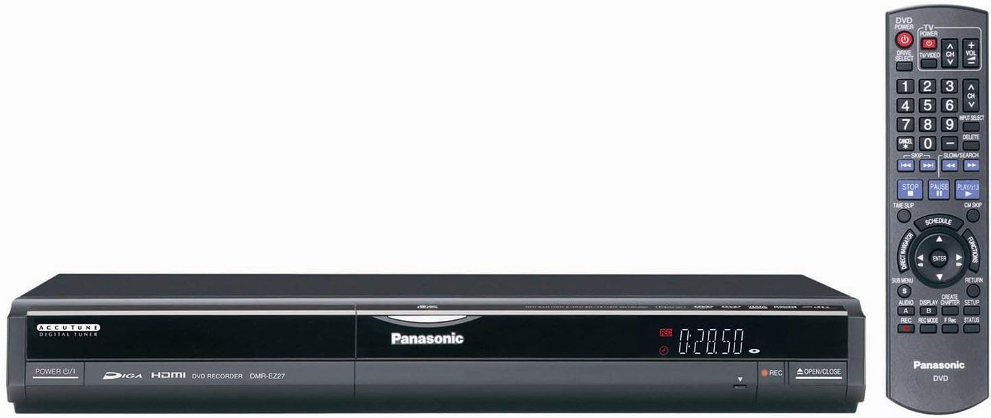 Panasonic DMR-EZ27K DVD Recorder ATSC Tuner (Renewed)