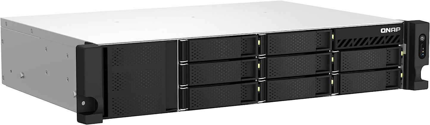 QNAP 0885022024544 TS-864eU 8 Bay Rackmount NAS 2.5GbE