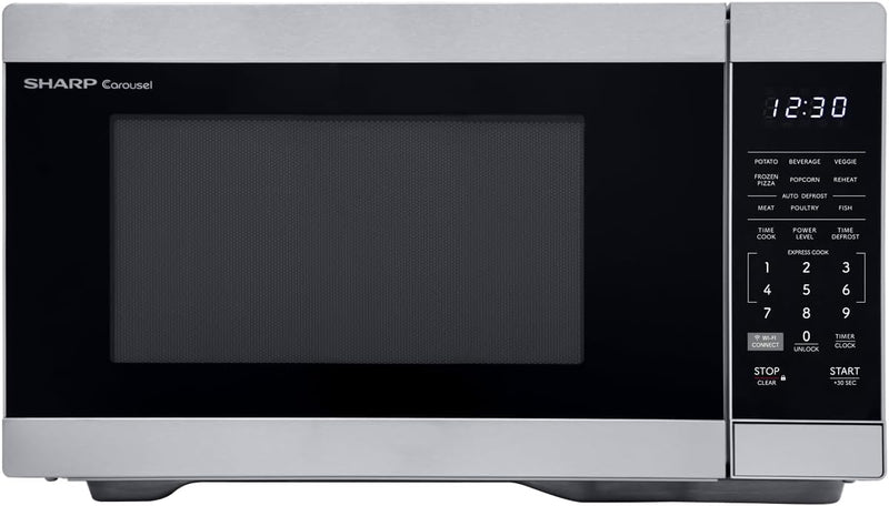 Sharp SMC1169KS 1.1 CuFt Stainless Microwave Oven — main product image