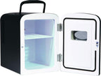 RCA RMIS129-BLACK Arctic Chef Mini Retro 6-Can Refrigerator