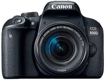 Canon EOS Rebel 800D/T7i DSLR Camera Bundle (Renewed)