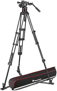 Manfrotto 612 Nitrotech Video Head with Aluminum Tripod