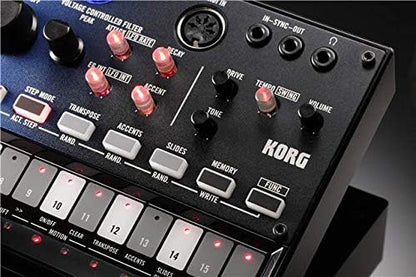 Korg VOLCANUBASS-COMBO Vacuum Tube Synth Bundle