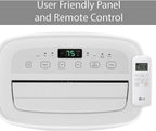 LG LP0721WSR 7000 BTU Portable Air Conditioner Renewed