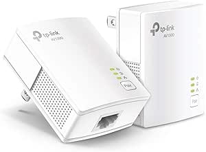 TP-Link TL-PA7017 KIT AV1000 Powerline Adapter (Renewed)