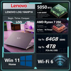 Lenovo LOQ Ryzen 7 RTX 5050 Gaming Laptop