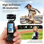 Generic 2.5K Pocket Action Camera with 180° Rotating Lens