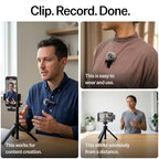 Mini Mic Pro Rechargeable Wireless Lavalier Microphone