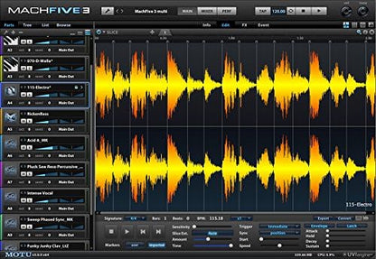 MOTU Machfive 3 Sampler Plug-in Software (iLok Required)