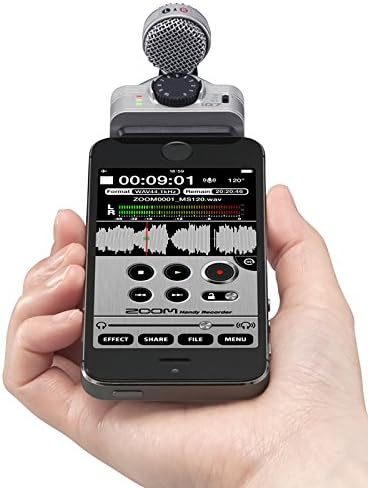Zoom iQ7 MS Stereo Microphone for iOS Devices