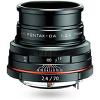 Pentax 2530000242 HD PENTAX-DA 70mm F2.4 Limited Lens - Black