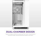 NZXT CM-H91EW-01 H9 Elite White Dual-Chamber ATX Case