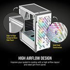 Corsair iCUE 220T RGB Airflow: ATX Mid-Tower Case, 3x SP120 RGB Fans