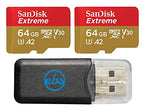 SanDisk 64GB_TF_Extreme_x2_R4 GoPro MicroSD Card 2-Pack