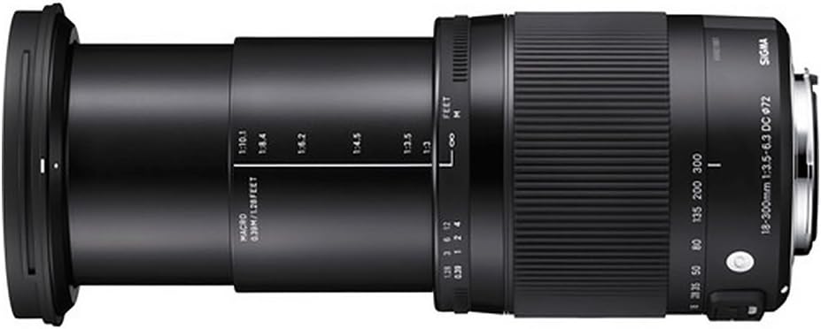 Sigma 18-300mm Contemporary Macro Lens for Canon Bundle