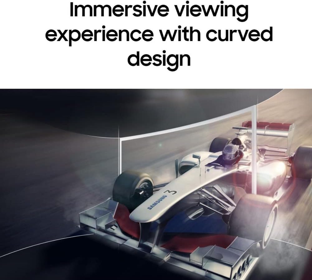 Samsung Gaming Curved Monitor 27-Inch LED 1080p