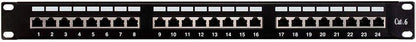 Monoprice 2016 Half-U Cat5e 24-Port Patch Panel